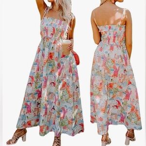 NWT Entro Santorini Dreamin’ Dress